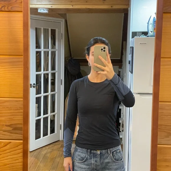 Navy Fleece Base Layer - Picture 1 of 3